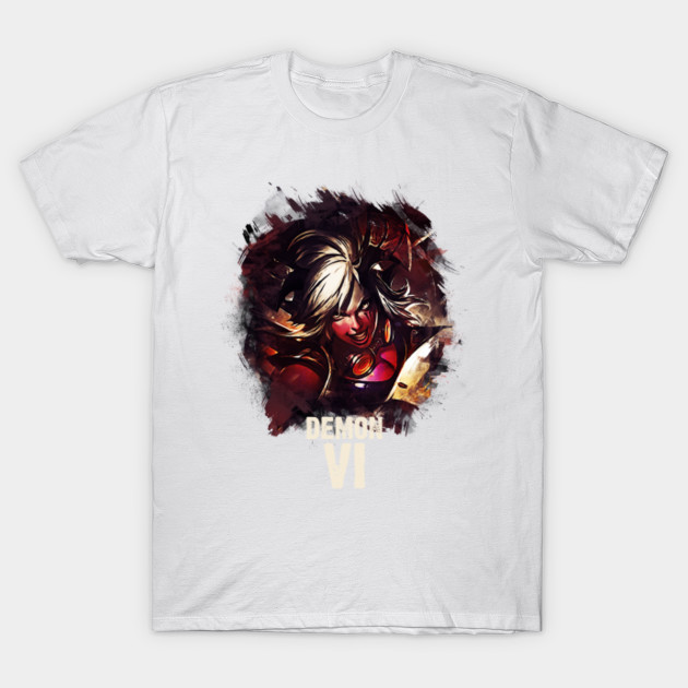 League of Legends - DEMON VI T-Shirt-TOZ